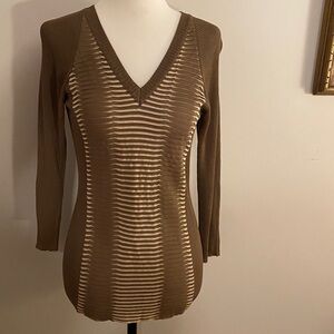 Hugo Boss Brown Knit Sweater